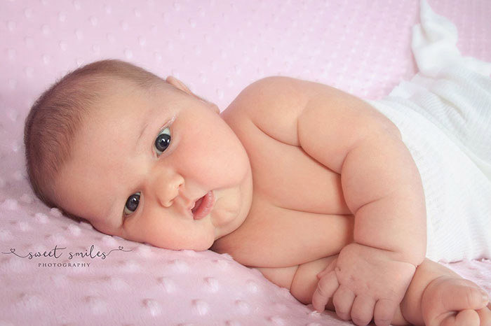 Малышка Карлай родилась супер-тяжелой. Фото: Debbye Benson.