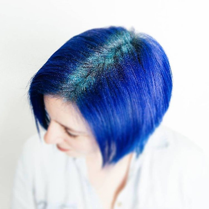 К чему снится что покрасила волосы в голубой цвет