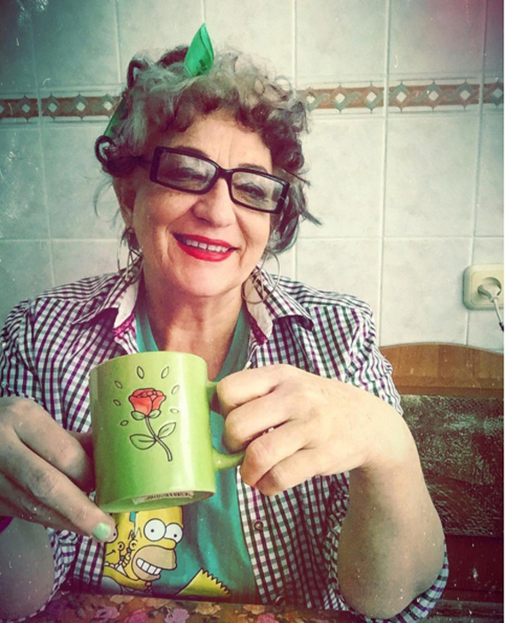 Степанида Цвит, бабушка-хипстер из Украины.