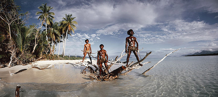 Мужчины с острова Ра-Лава из племени Ни Вануату, острова Вануату.