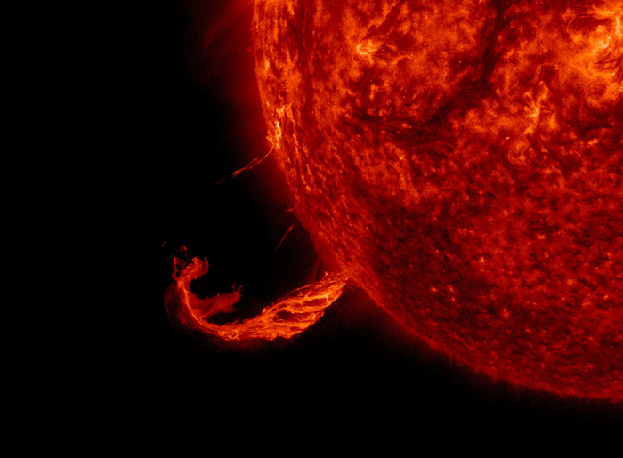 Поверхность Солнца.  24 февраля 2015г.