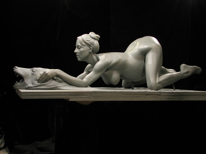 Скульптуры голых девушек - смотреть порно видео