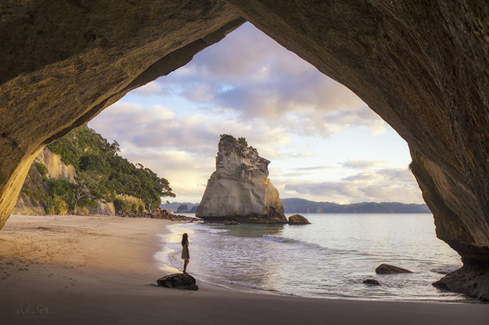 Морской заповедник Cathedral Cove, Новая Зеландия. Автор фото: William Patino.