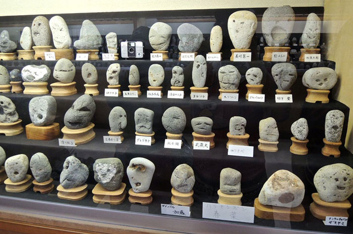 Частная коллекция камней, превращенная в выставку музея для всеобщего обозрения.