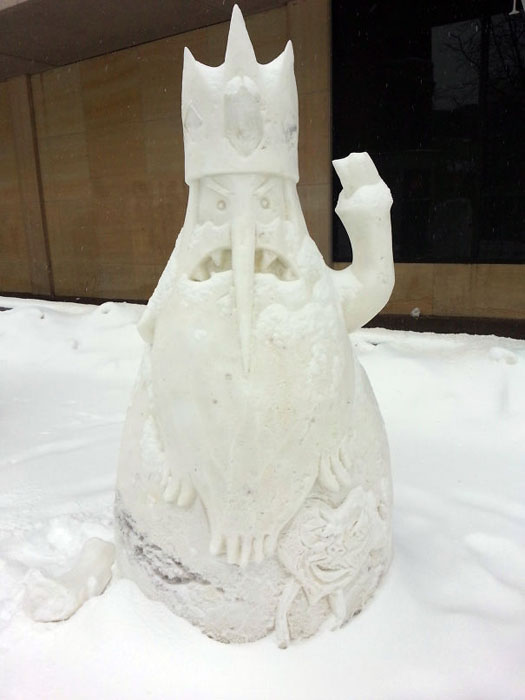 Новосибирцы победили на XXII Сибирском фестивале снежной скульптуры