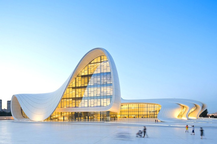 Heydar Aliyev Center.  Zaha Hadid Architects.