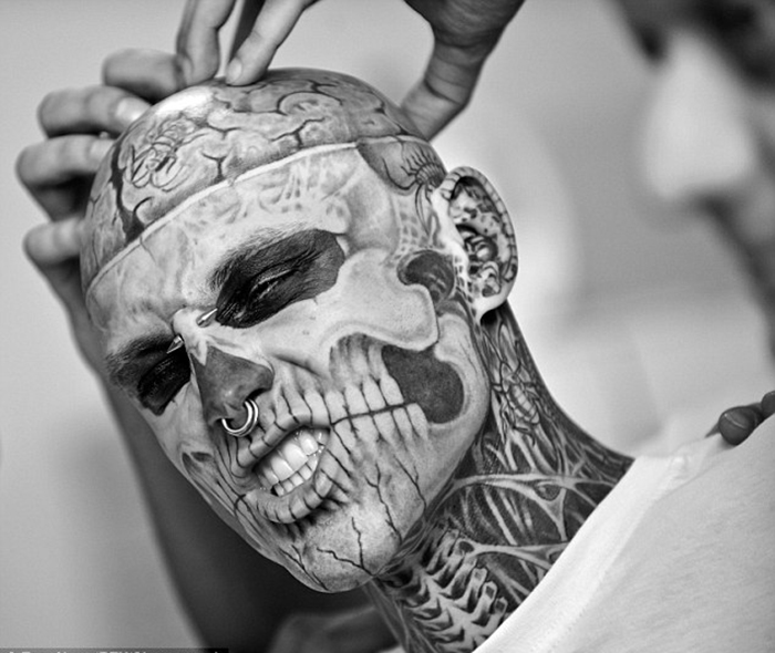 Татуировка скелет | Cool Tattoo