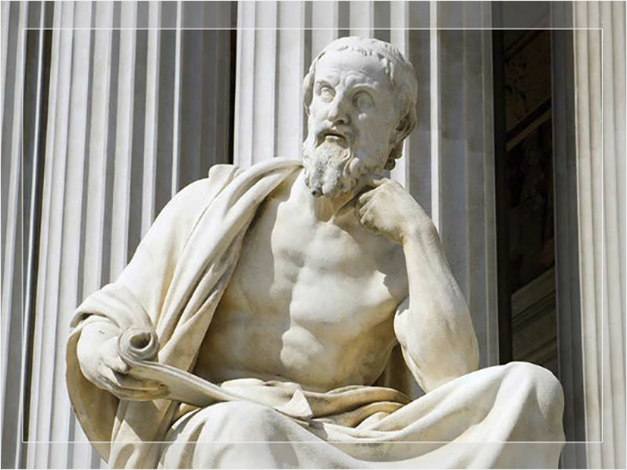 Древнегреческий историк Геродот.