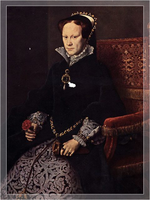 Королева Мария I, около 1553 года.