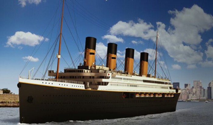 3D-рендеринг «Титаника-2». / Фото: Wikimedia Commons