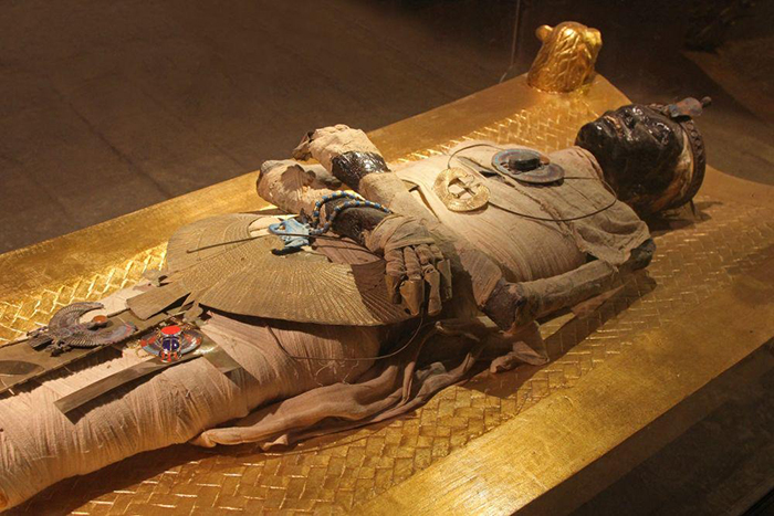 Мумия фараона Секененра Таа II. / Фото: rg.ru