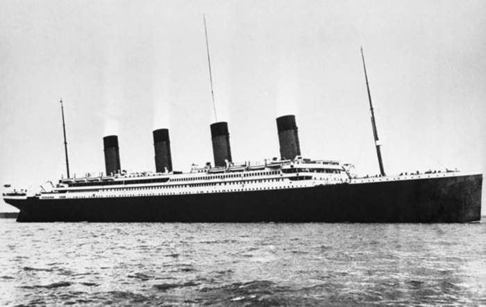 «Титаник» в Саутгемптоне, Англия.  / Фото: Getty Images