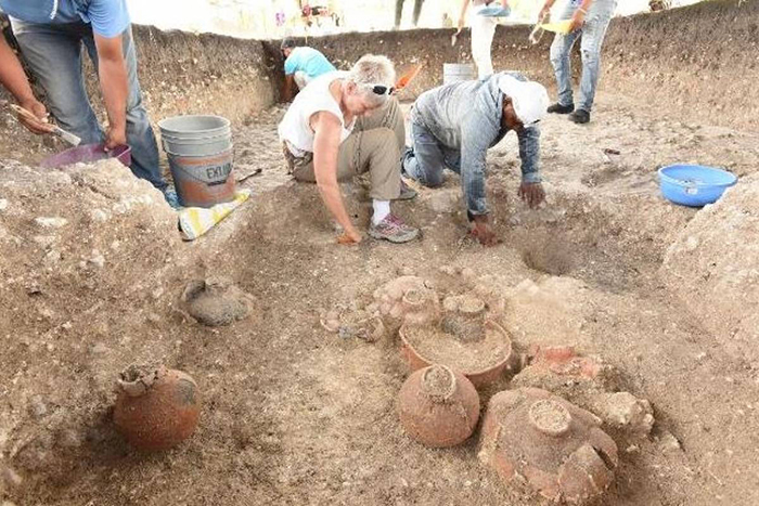 Раскопки начались после детального изучения геоданных.