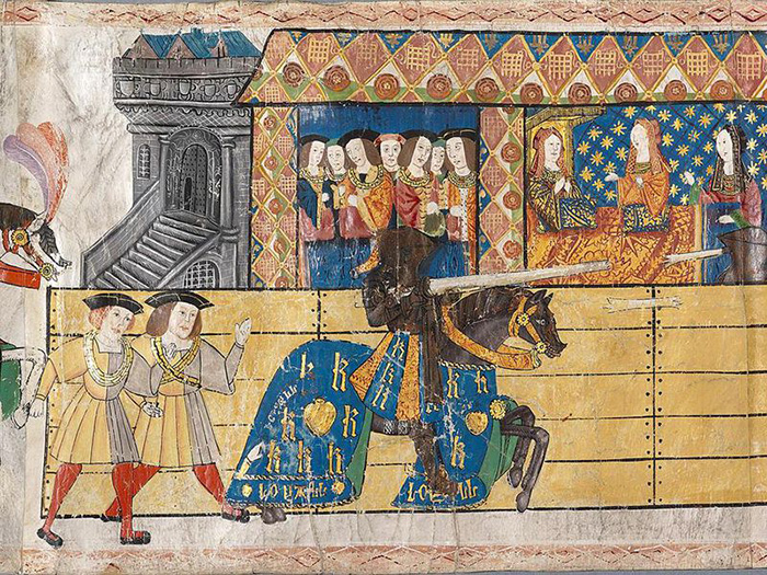 Вопреки расхожему мнению, в Средневековье тоже проводились спортивные состязания.