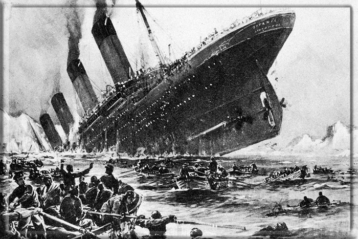 Гибель «Титаника».
