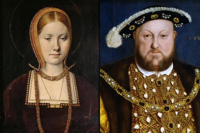 Генрих VIII и Екатерина Арагонская.