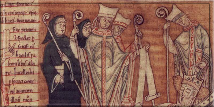 В тайном склепе были погребены знаменитые религиозные и политические деятели Средневековья.