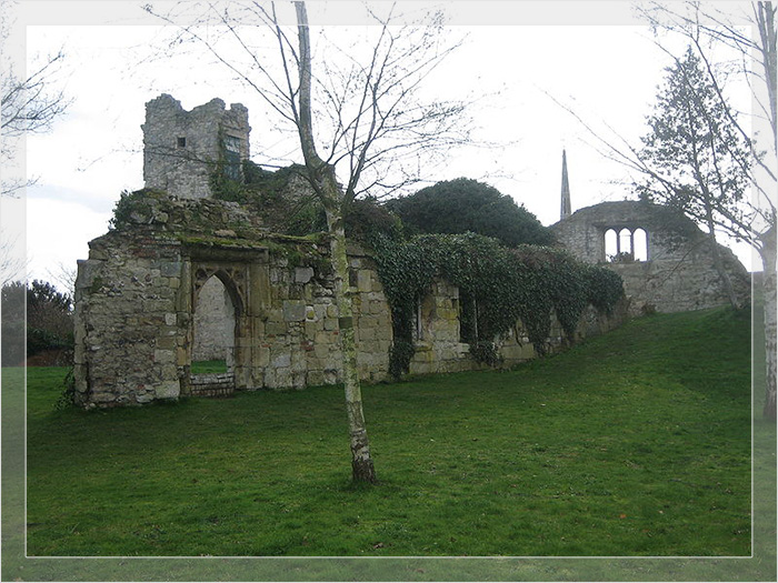 Руины замка Уоллингфорд сегодня.