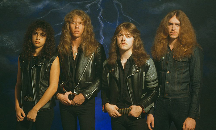 Группа Metallica с Кирком Хэмметом и Клиффом Бёртоном. / Фото: udiscovermusic.com