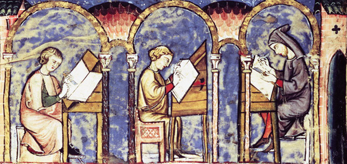 Данный текст, по словам исследователей, является письменным упражнением. / Фото: medievalbooks.nl