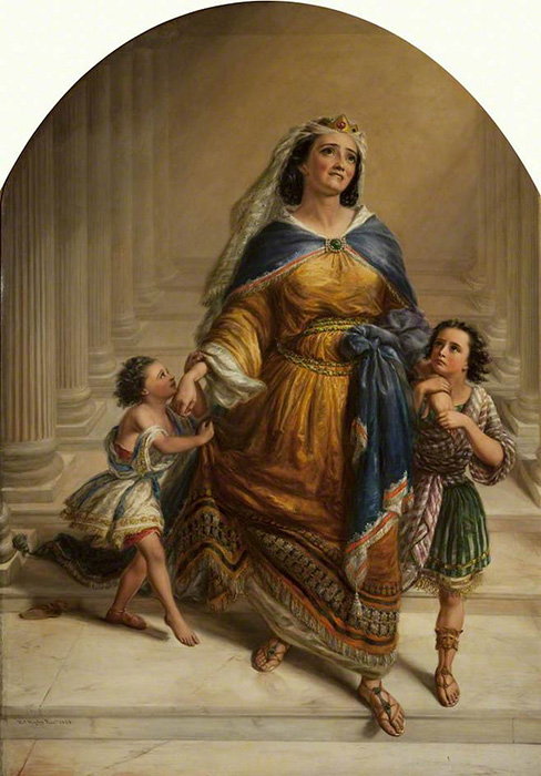 Мариамна и её дети на пути к казни. На самом деле они умерли на несколько лет позже своей матери. / Фото:  Wikimedia Commons