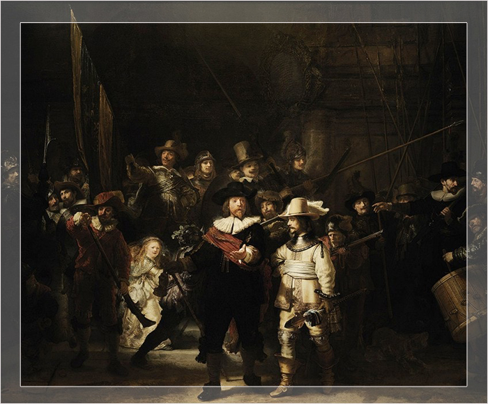 «Ночной дозор» Рембрандта ван Рейна, 1642 год.