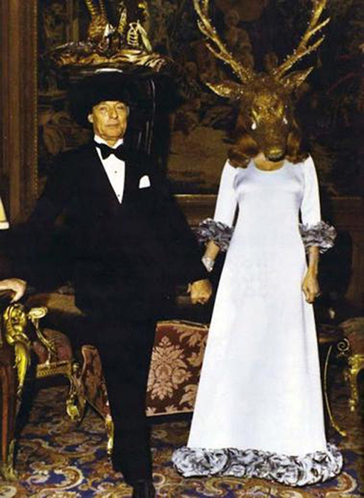 В 1972 году Мари-Элен де Ротшильд, представительница самой влиятельной финансовой семьи мира, организовала бал в оккультном стиле. / Фото: disgustingmen.com