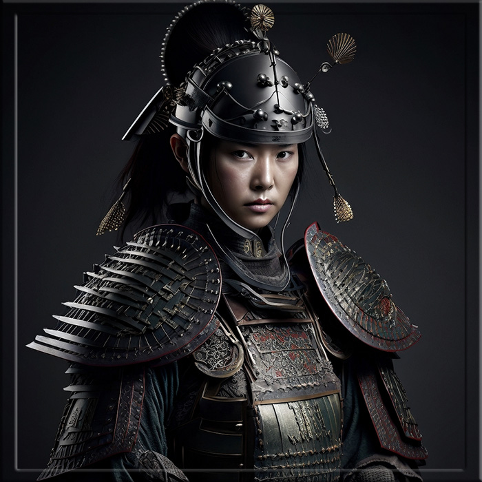 Согласно историческим текстам, первой женщиной-самураем была императрица Дзингу.