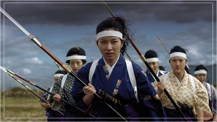 Женщины-самураи решили исход битвы.
