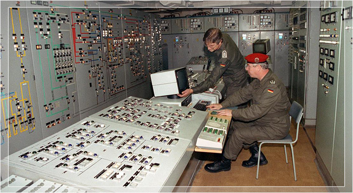 Секретный атомный бункер для руководства ГДР.