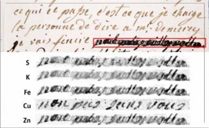 Письмо Марии-Антуанетты, написанное Ферзену.
