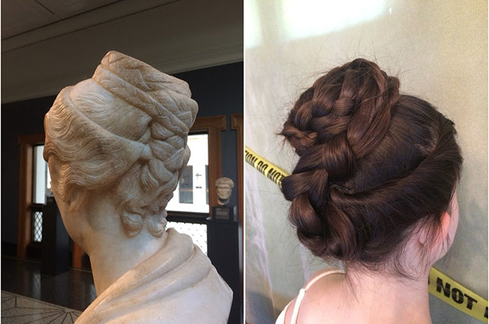 Каждый теперь может узнать как укладывали волосы в древности.