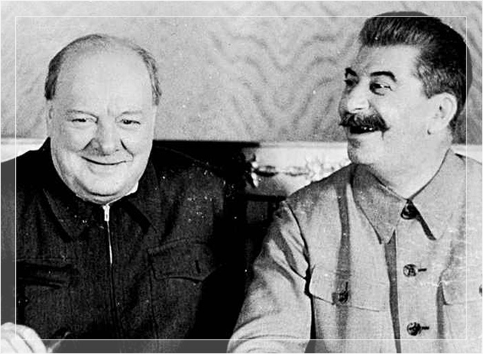 Черчилль и Сталин: как можно решать проблемы человечества на трезвую голову?