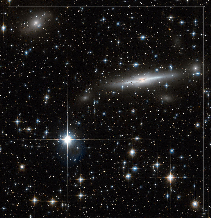 Телескоп ESA/Hubble направлен на часть неба, где находится Великий аттрактор, 18 января 2013 г. 