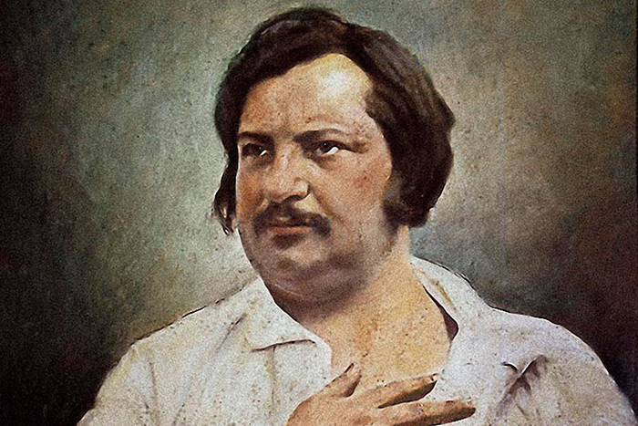 Оноре де Бальзак красавцем не был. / Фото: blog.paperblanks.com
