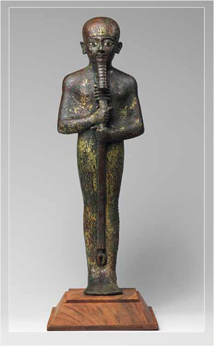 Статуя Птаха. Третий промежуточный период (около 1070–712 до нашей эры).