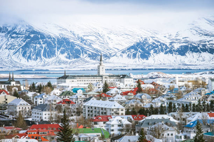 Столица Исландии - Рейкьявик. / Фото: istockphoto.com