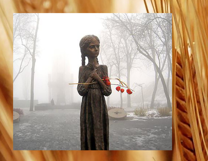 Памятник жертвам голодомора 30-х годов.