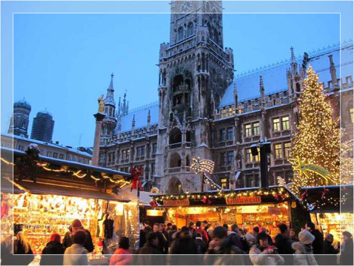 Мюнхенский Christkindlmarkt — один из старейших и самых популярных рождественских рынков в Германии.