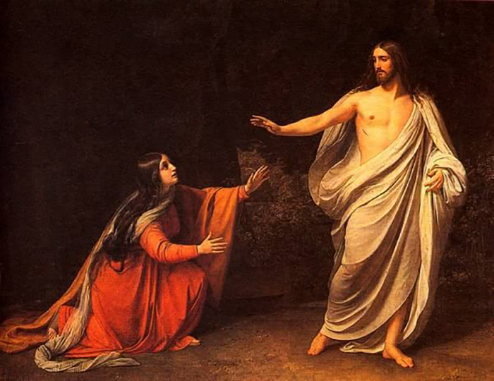 Иисус Христос и Мария Магдалина. / Фото: catholicnewsagency.com