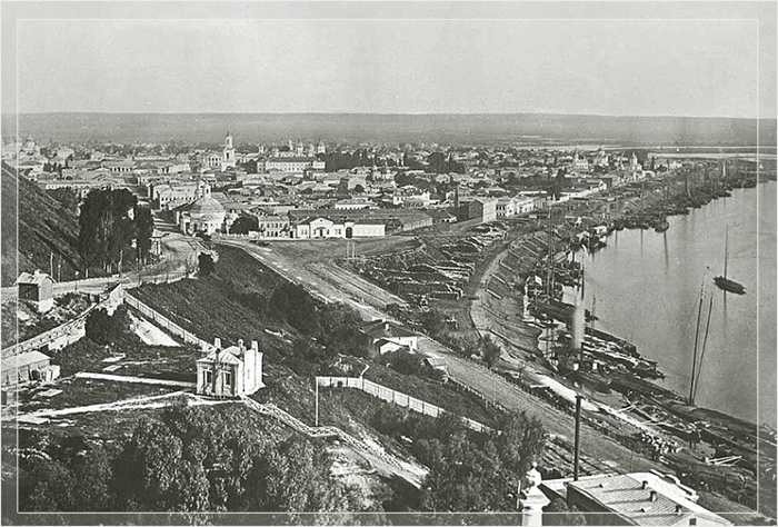 Киев, Подол, 1900 год.