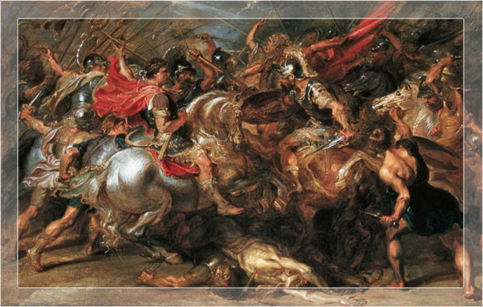 Битва Константина и Лициния, Питер Пауль Рубенс, около 1622 года.