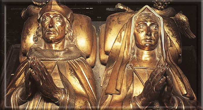 Генрих VII и Елизавета Йоркская.