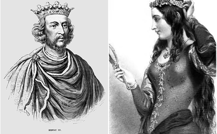 Генрих III и Элеонора Прованская.