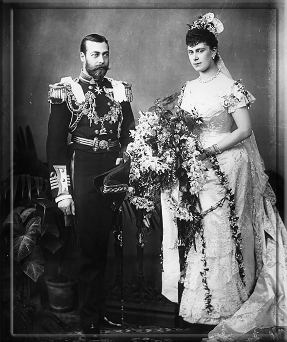 Король Георг V и королева Мария.