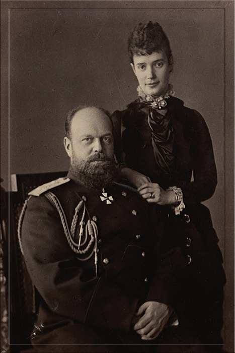 Царь Александр III и царица Мария Федоровна.