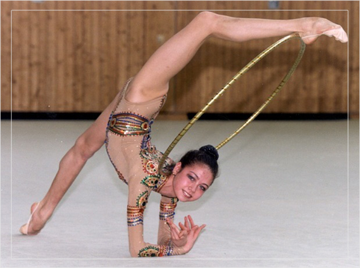 Ирина Винер научила гимнастку многим полезным вещам.
