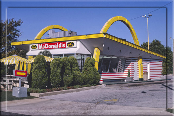 Ресторан McDonald’s, 1980 год.