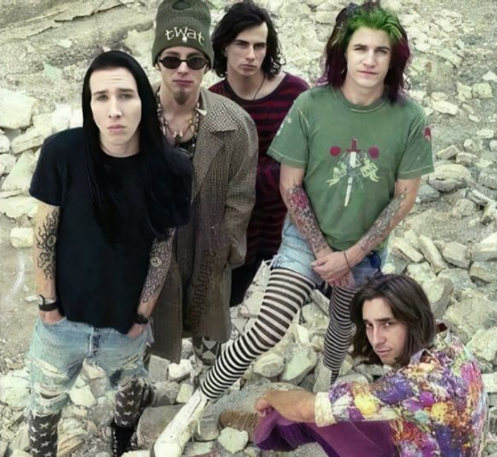 Marilyn Manson & the Spooky Kids - так называлась группа на заре карьеры. / Фото: uznayvse.ru