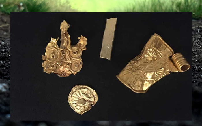Золотые артефакты из норфолкского тайника.